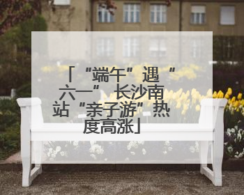 “端午”遇“六一” 长沙南站“亲子游”热度高涨