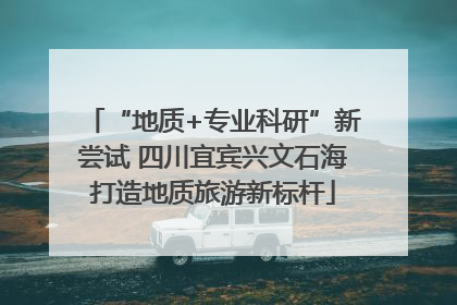 “地质+专业科研”新尝试 四川宜宾兴文石海打造地质旅游新标杆