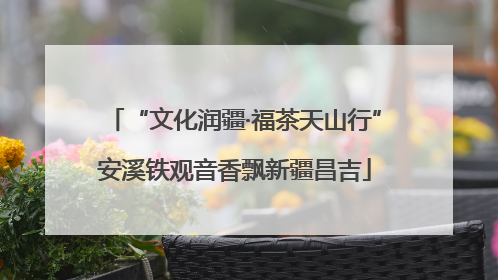 “文化润疆·福茶天山行”安溪铁观音香飘新疆昌吉