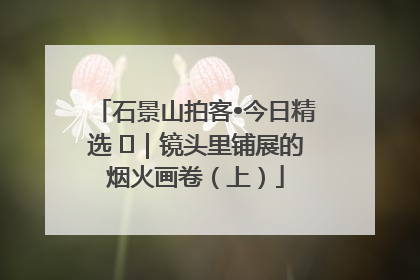 石景山拍客•今日精选 ㉓｜镜头里铺展的烟火画卷（上）