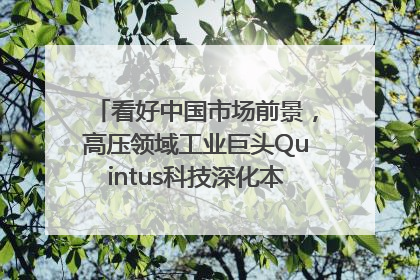 看好中国市场前景，高压领域工业巨头Quintus科技深化本土策略，构建全方位服务亚太区总部
