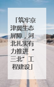 筑牢京津冀生态屏障，河北扎实有力推进“三北”工程建设