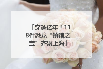 穿越亿年！118件恐龙“镇馆之宝”齐聚上海