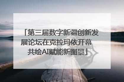 第三届数字新疆创新发展论坛在克拉玛依开幕 共绘AI赋能新图景