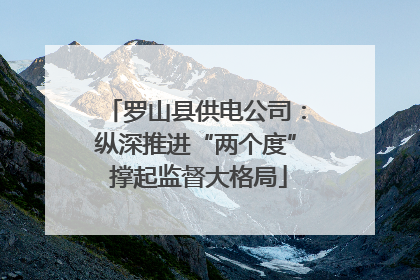罗山县供电公司：纵深推进“两个度” 撑起监督大格局