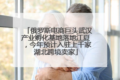 俄罗斯电商巨头武汉产业孵化基地落地江夏，今年预计入驻上千家湖北跨境卖家