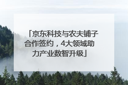 京东科技与农夫铺子合作签约，4大领域助力产业数智升级