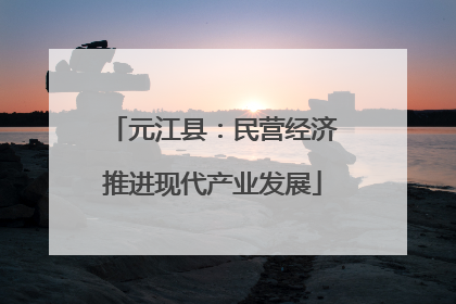 元江县：民营经济推进现代产业发展