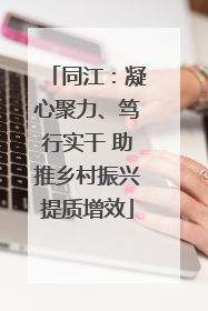 同江：凝心聚力、笃行实干 助推乡村振兴提质增效