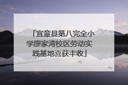 宜章县第八完全小学廖家湾校区劳动实践基地喜获丰收