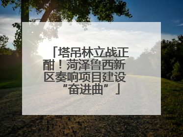 塔吊林立战正酣！菏泽鲁西新区奏响项目建设“奋进曲”