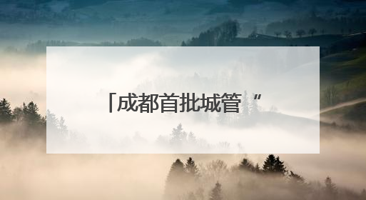 成都首批城管“飞行员”即将持证上岗 创新“空中执法”场景