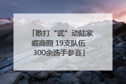 散打“武”动陆家嘴商圈 19支队伍300余选手参赛