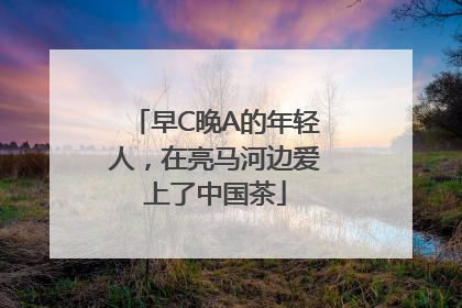 早C晚A的年轻人，在亮马河边爱上了中国茶