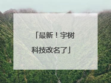 最新！宇树科技改名了