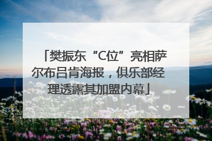 樊振东“C位”亮相萨尔布吕肯海报，俱乐部经理透露其加盟内幕