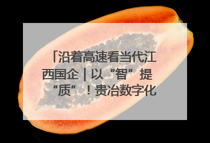 沿着高速看当代江西国企｜以“智”提“质”！贵冶数字化转型迈出新步伐