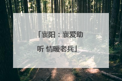 襄阳：襄爱助听 情暖老兵