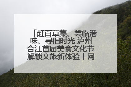 赶百草集、尝临港味、寻旧时光 泸州合江首届美食文化节解锁文旅新体验丨网络中国节·端午