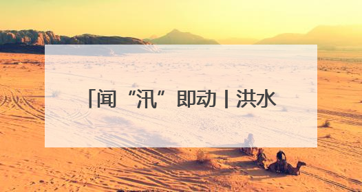 闻“汛”即动丨洪水漫过二楼前，他们背出了最后5位老人